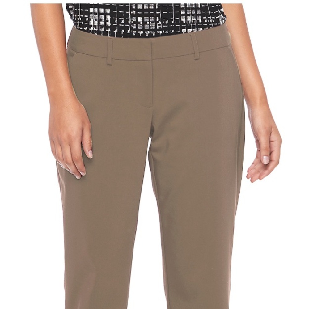 NWT women’s Apt 9 Torie curvy straight leg dress pants SZ 12short